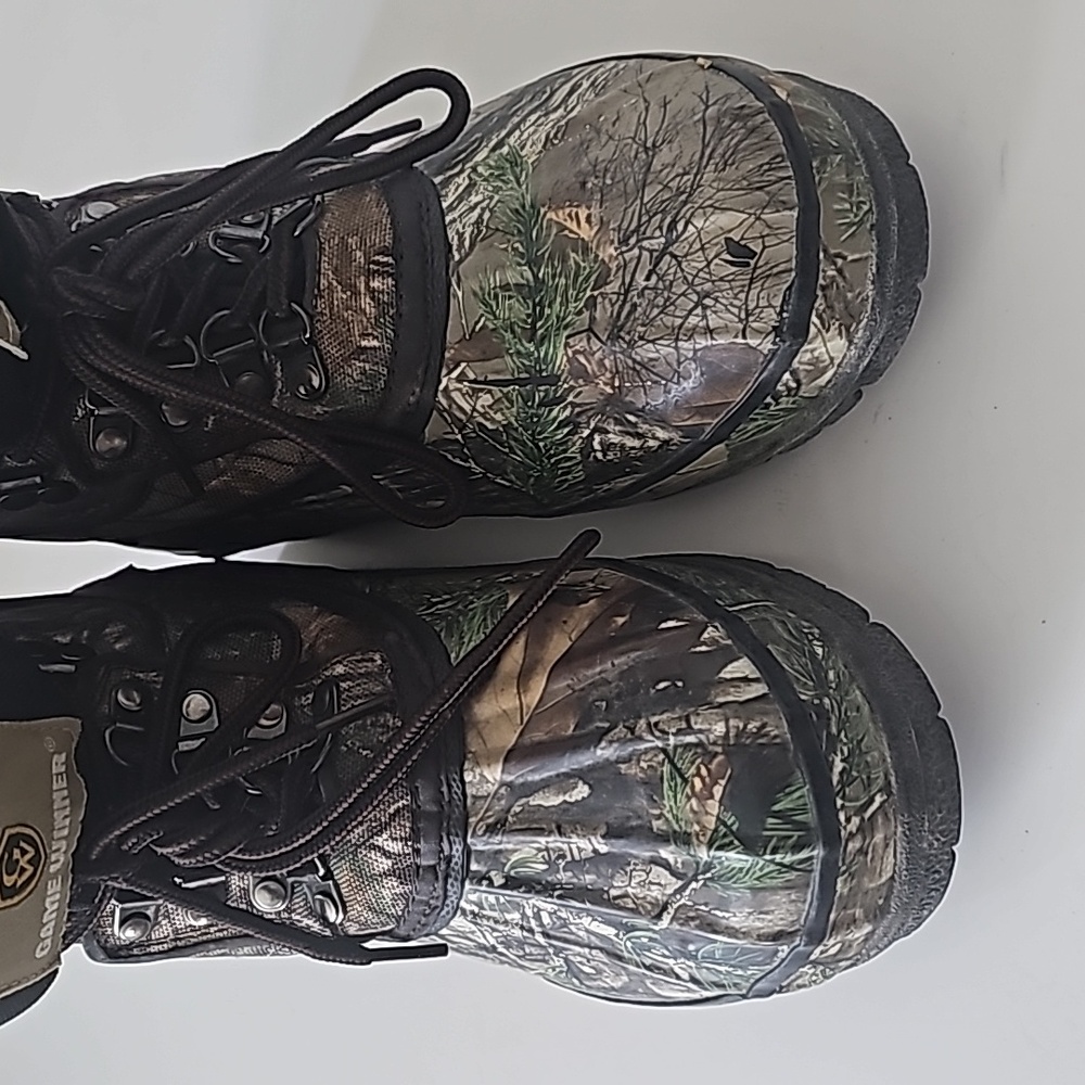 Game Winner Men's Camo Duck Boots Size 8